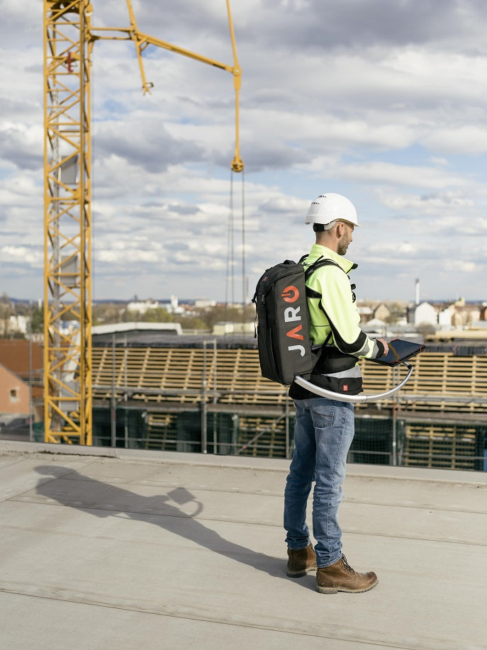 
JARO:ONE - The Multifunctional Backpack with Extendable Tablet Holder.