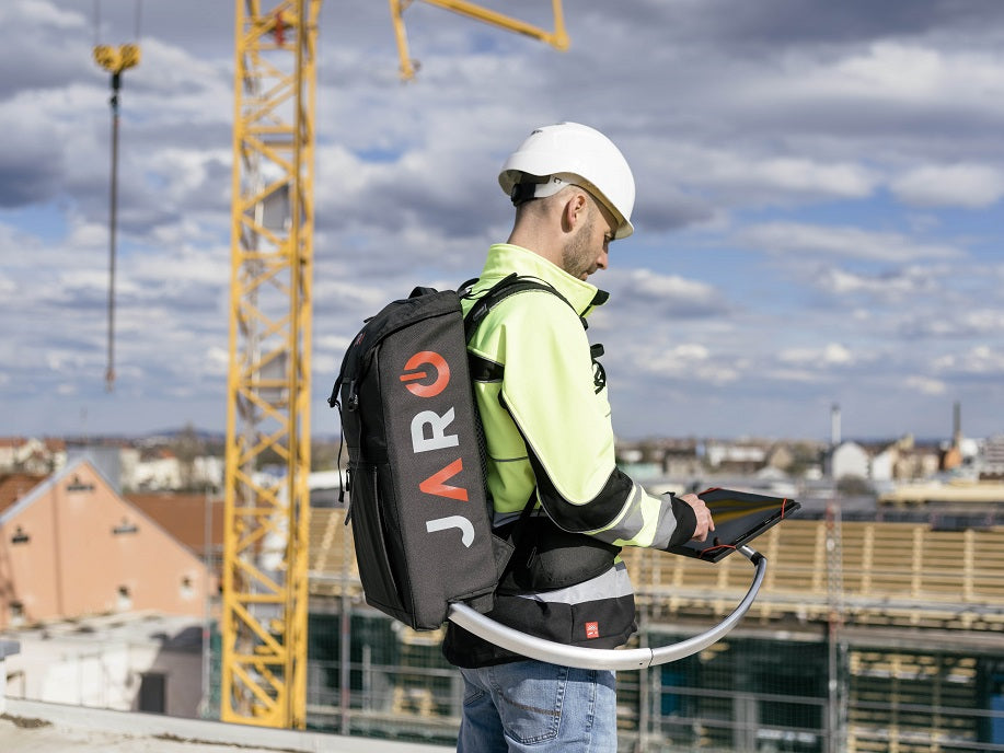 
JARO:ONE - The Multifunctional Backpack with Extendable Tablet Holder.